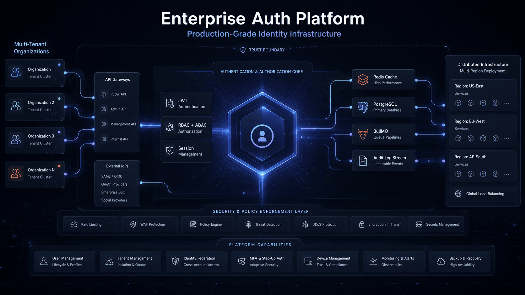 Cover image for the Enterprise Authentication Platform case study